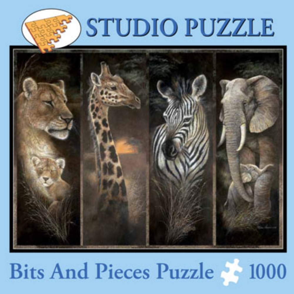 1000 Piece Pride of Africa Safari Animals Puzzle